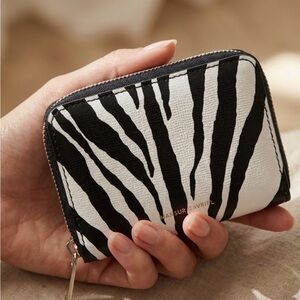 💛Mansur Gavriel Designer Zebra Wallet -women’s accessories/y2k-retro-Italy